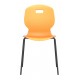 Arc Four Leg Classroom / Visitor Chair With Brace